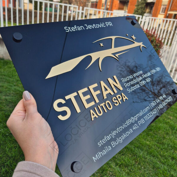 Model oznake TA125 sa podacima Stefan Auto