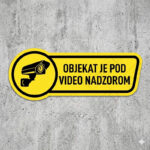 Upozoravajuća oznaka da postoji video nadzor